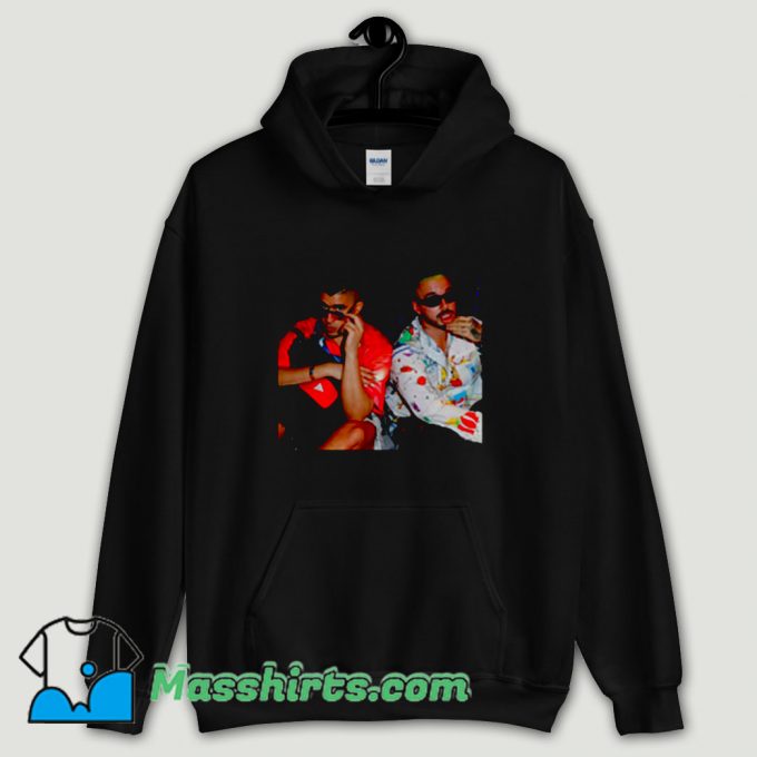 Cool J Balvin And Bad Bunny Rapper Hoodie Streetwear