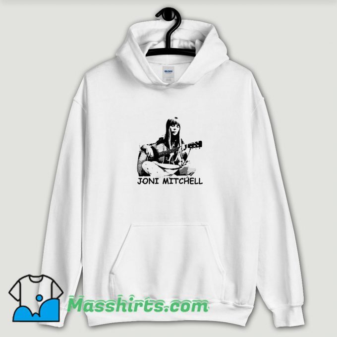 Cool Joni Mitchell Guitar Hoodie Streetwear