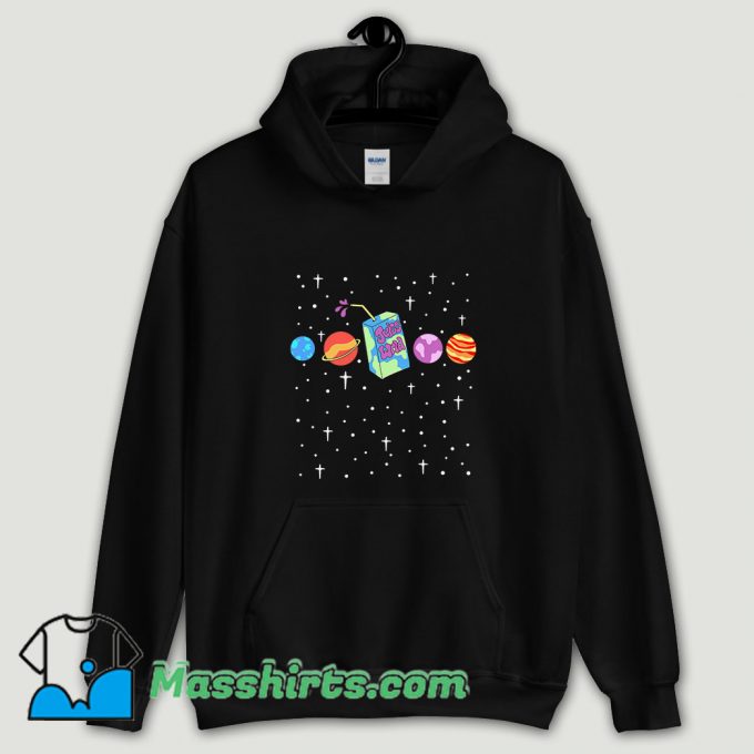 Cool Juice Box Space Galaxy Hoodie Streetwear