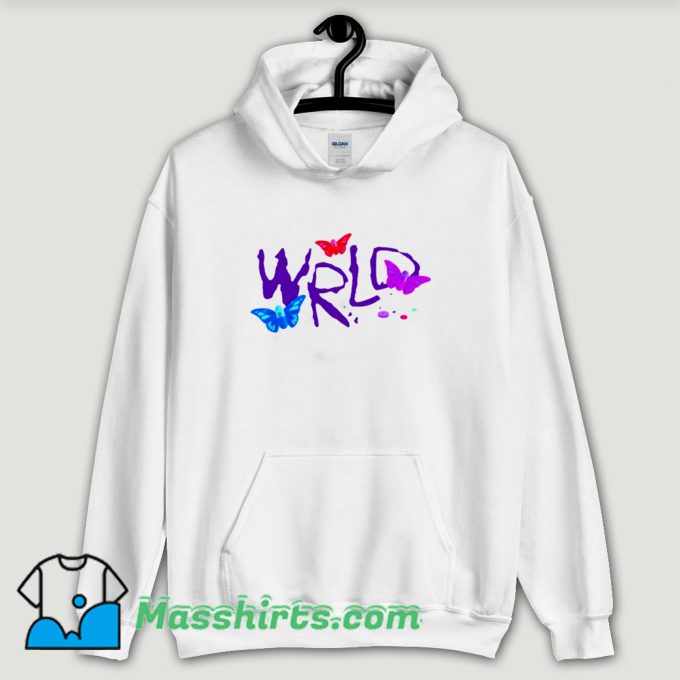 Cool Juice WRLD Butterfly Hoodie Streetwear