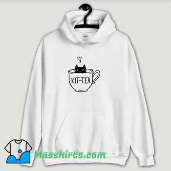 Cool KIT TEA Cat Hoodie Streetwear