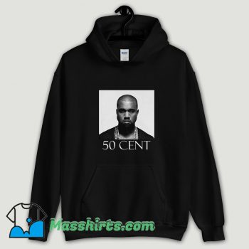 Cool Kanye West 50 Cent joke Hoodie Streetwear