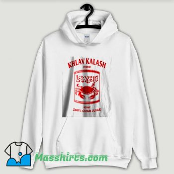 Cool Khlav Kalash Crab Juice Hoodie Streetwear