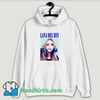 Cool Lana Del Rey Blue Rose Hoodie Streetwear