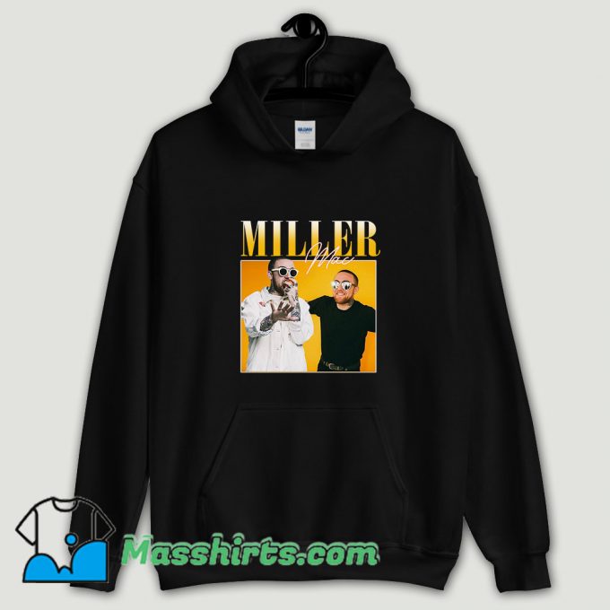 Cool Mac Miller 90s Vintage Hoodie Streetwear