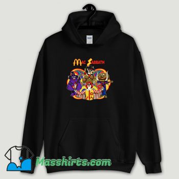 Cool Mac Sabbath Mc Donalds Hoodie Streetwear