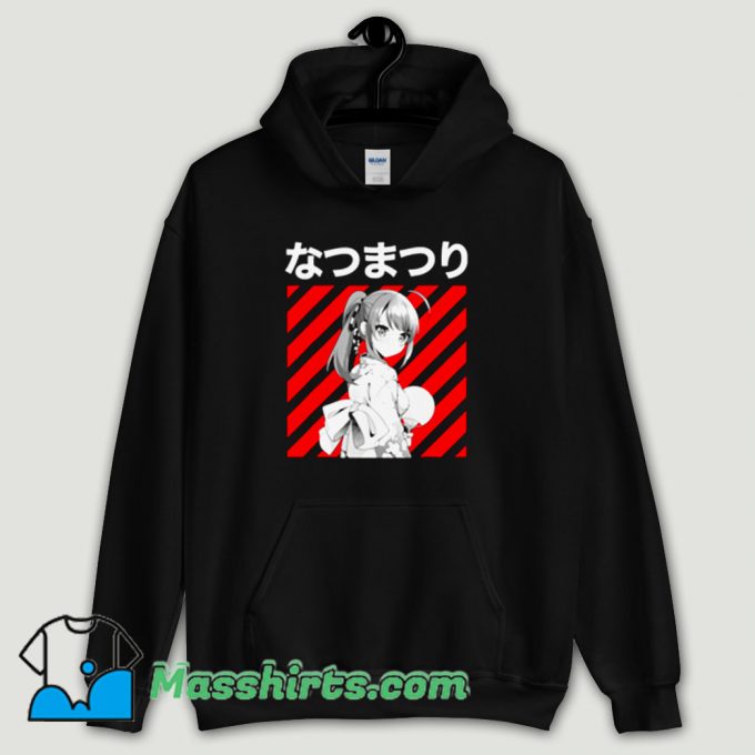 Cool Manga Yandere Summer Kawaii Japanese Anime Hoodie Streetwear