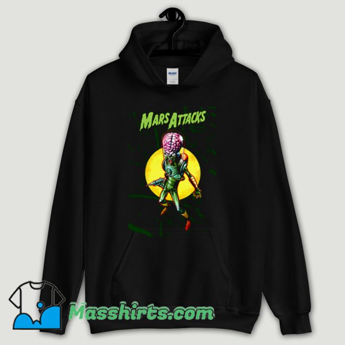 Cool Mars Attacks Vintage Movie Hoodie Streetwear