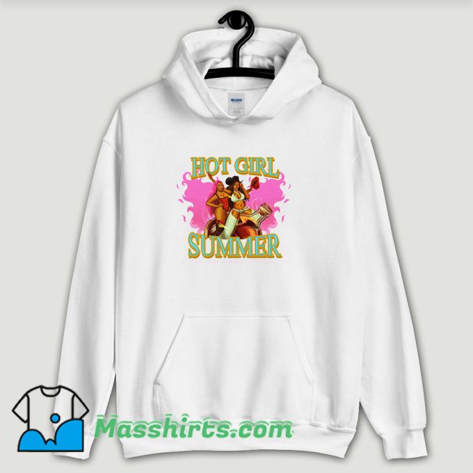 Cool Megan Thee Stallions Hot Girl Summer Hoodie Streetwear