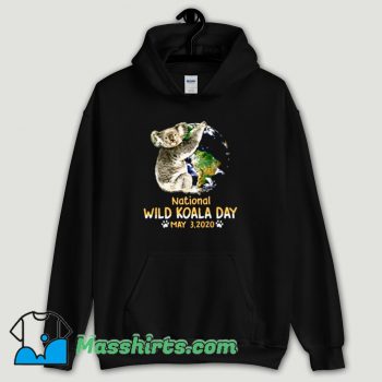 Cool National Wild Koala Day Hoodie Streetwear