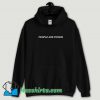 Cool People Are Poison Rose Letter Hoodie Streetwear