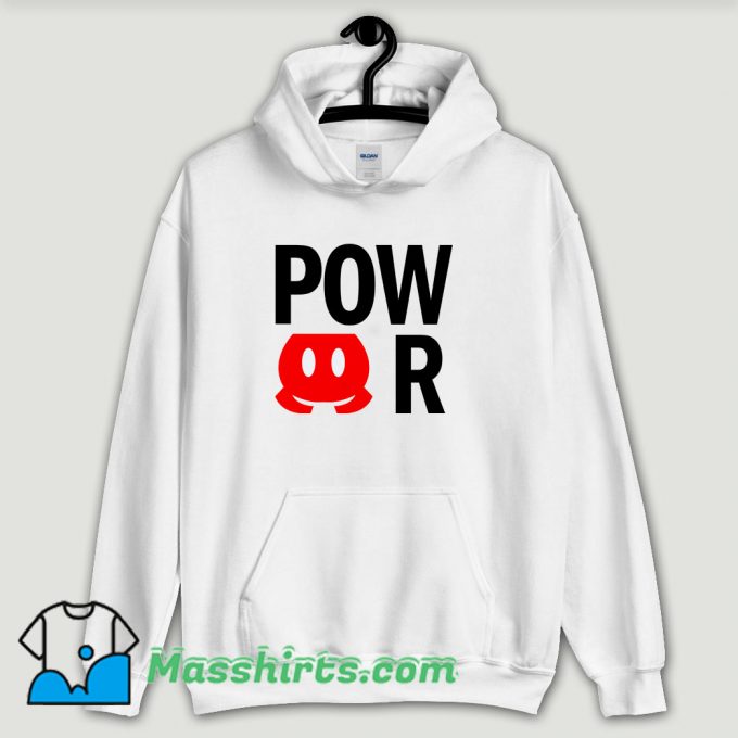 Cool Power Mickey Mouse Hoodie Streetwear