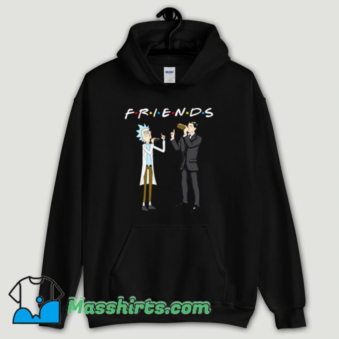 Cool Rick and Archer Drink Wine Friend Hoodie Streetwear