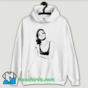 Cool Rihanna Sketch Art Hoodie Streetwear