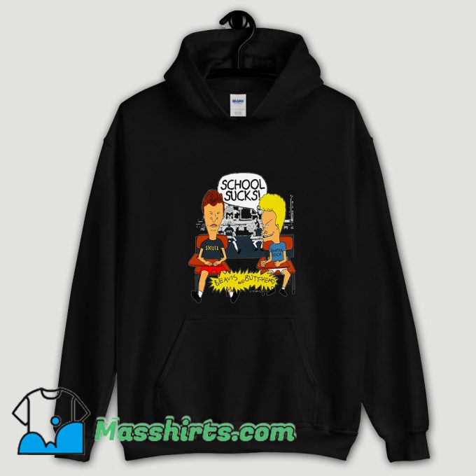 Cool School Sucks Beavis Hoodie Streetwear