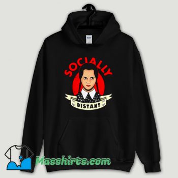 Cool Socially Distant Girl Hoodie Streetwear