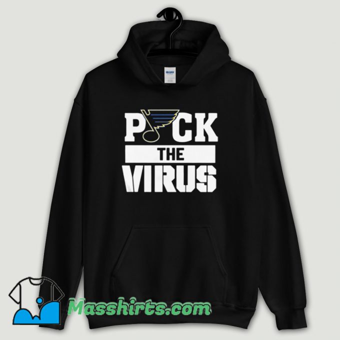 Cool St. Louis Blues Puck The Virus Hoodie Streetwear