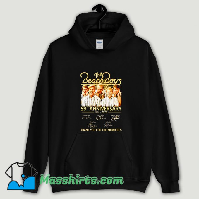 Cool The Beach Boys 59th Anniversary Hoodie Streetwear