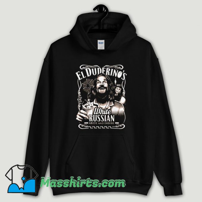 Cool The DUDE Big Lebowski ABIDE Hoodie Streetwear