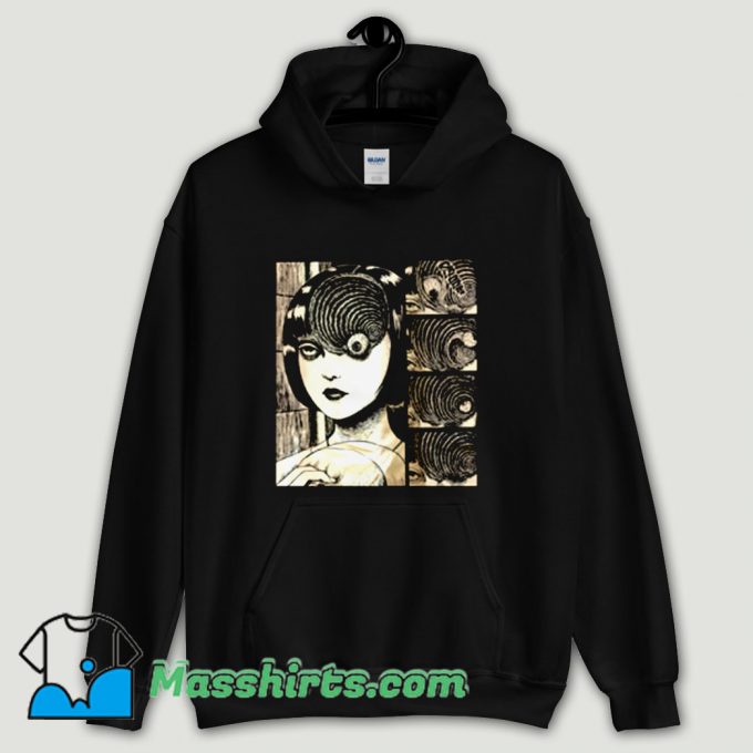 Cool Uzumaki Junji Ito Hoodie Streetwear