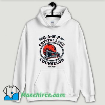 Cool Vintage Camp Crystal Lake Counselor Hoodie Streetwear