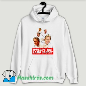 Cool Wheres the Lamb Sauce Meme Hoodie Streetwear