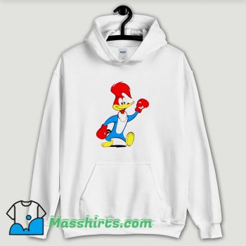 Cool Woody Woodpecker Boxing Hoodie Streetwear