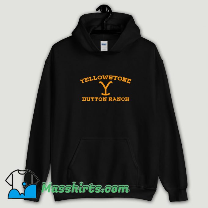 Cool Yellowstone Dutton Ranch Hoodie Streetwear