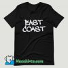 East Coast Legend Hip Hop T Shirt Design
