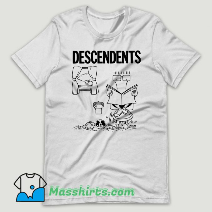 Everything Sucks Full Art Descendents T Shirt Design
