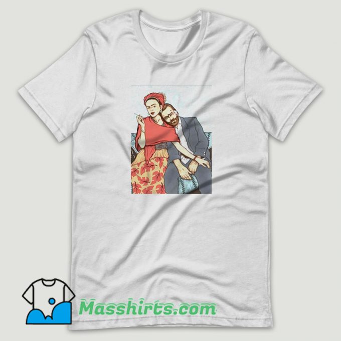 Frida Kahlo and Vincent Van Gogh T Shirt Design