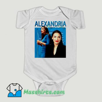 Funny Alexandria Ocasio Cortez Baby Onesie