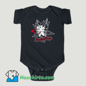 Funny Betty Boop BeelfeBoop Baby Onesie