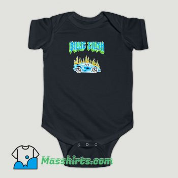 Funny Billie Eilish Car Flames Tour Baby Onesie