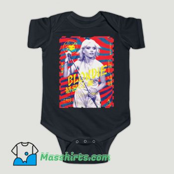 Funny Blondie Debbie Harry Vintage Baby Onesie