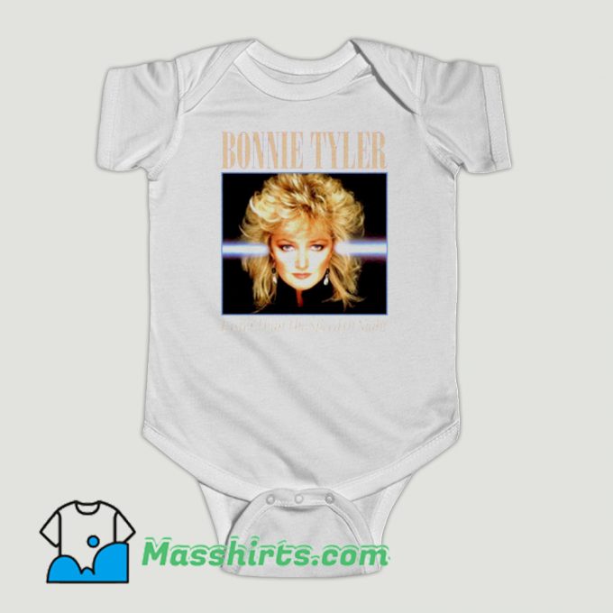 Funny Bonnie Tyler Fasyer Than Night Speed Baby Onesie