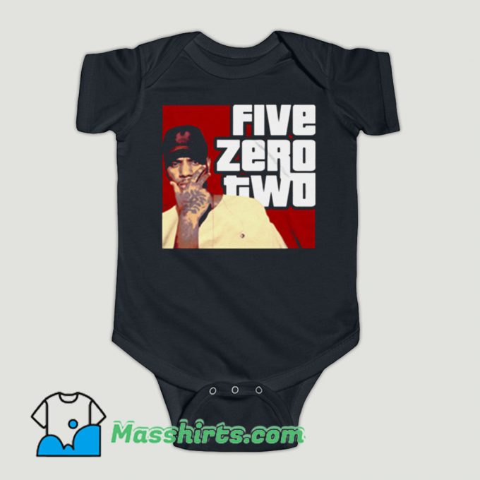 Funny Bryson Tiller 502 Trapsoul Baby Onesie