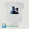 Funny Catwoman Licking Batman Baby Onesie
