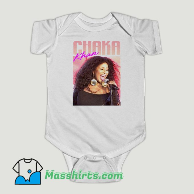 Funny Chaka Khan Classic Singer Baby Onesie