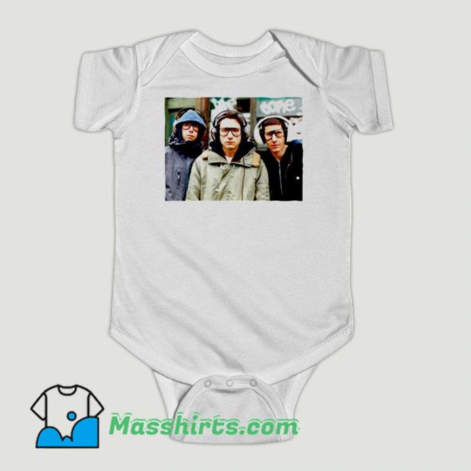 Funny Col Rond Beastie Boys Baby Onesie