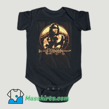 Funny Conan the Barbarian Baby Onesie