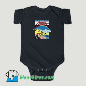 Funny DC Comic Aquaman Comics Baby Onesie