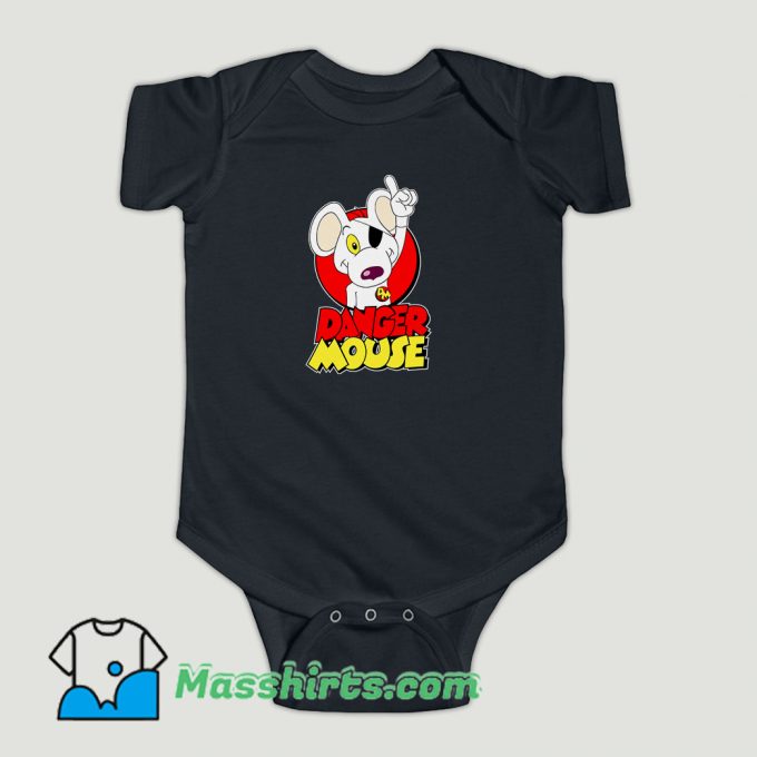 Funny Danger Mouse Baby Onesie