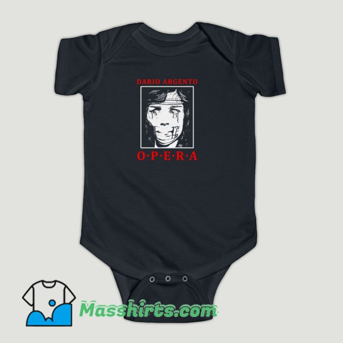 Funny Dario Argento Suspiria Opera Baby Onesie