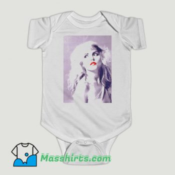 Funny Debbie Harry Blondie Rock Pop Singer Baby Onesie