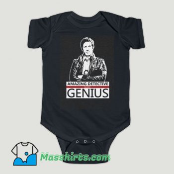 Funny Detective Slash Genius Baby Onesie