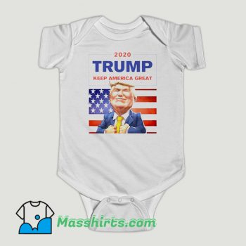 Funny Donald Trump 2020 Election Baby Onesie