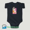 Funny Dunkin Donuts Coffee Baby Onesie