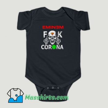 Funny Eminem Skull Fuck Corona Baby Onesie
