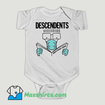 Funny Everything Sucks Face Mask Descendents Baby Onesie